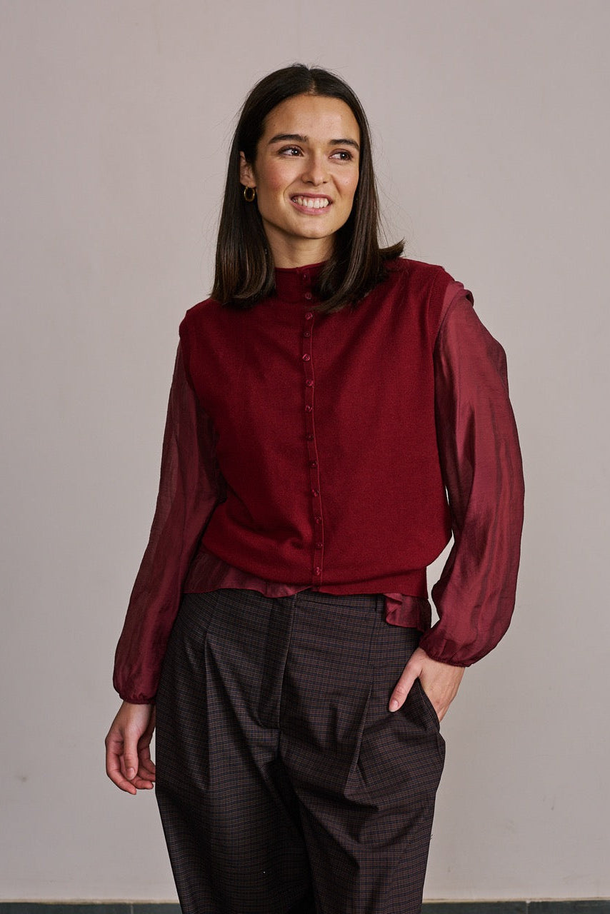 Vest Lana Freya Burdeo