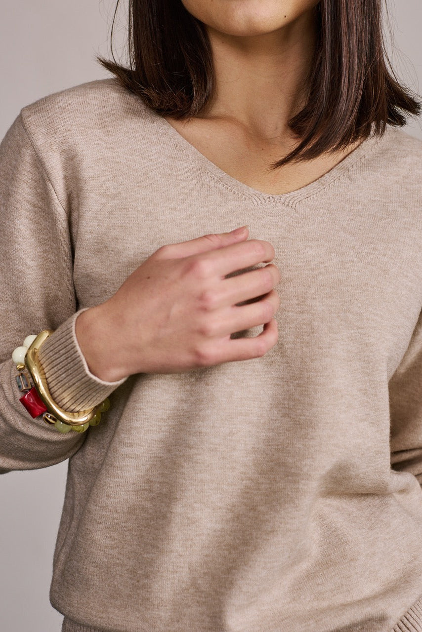 Sweater Lana Grete Beige