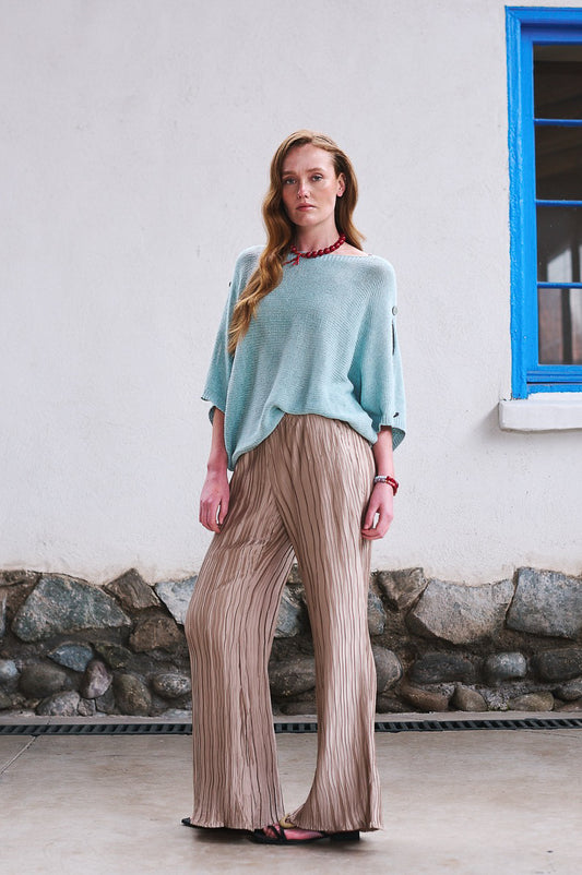 Sweater Algodón Isola Celeste