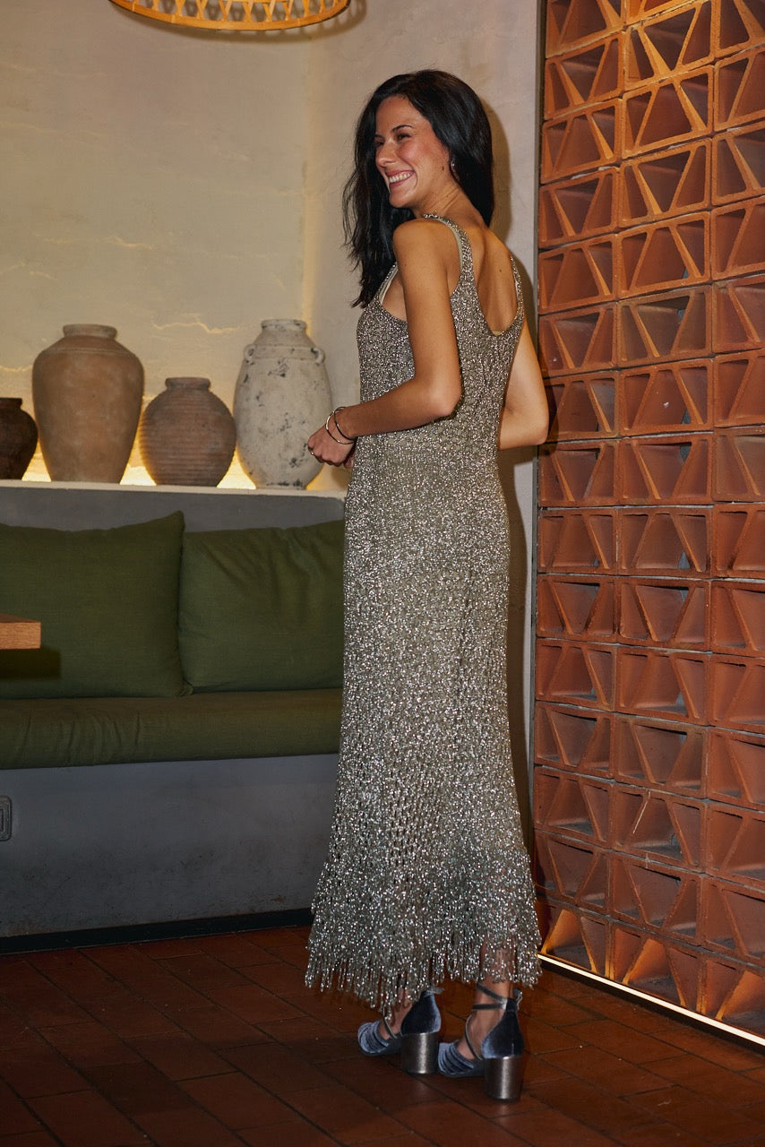 Vestido Tejido Isadora Verde