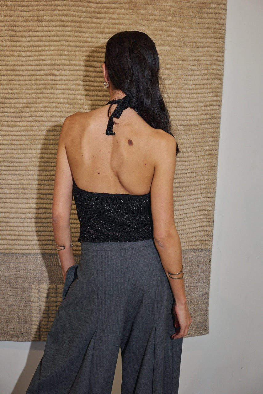 Top Viscosa Lorenza Negro