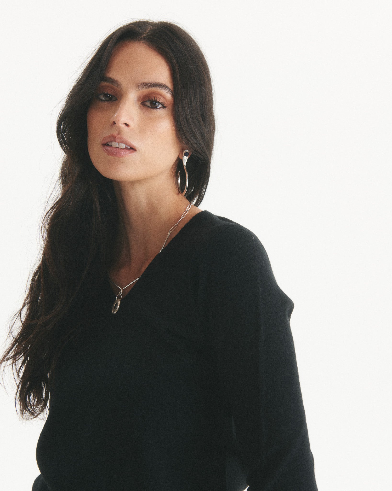 Sweater Cashmere Grete Negro