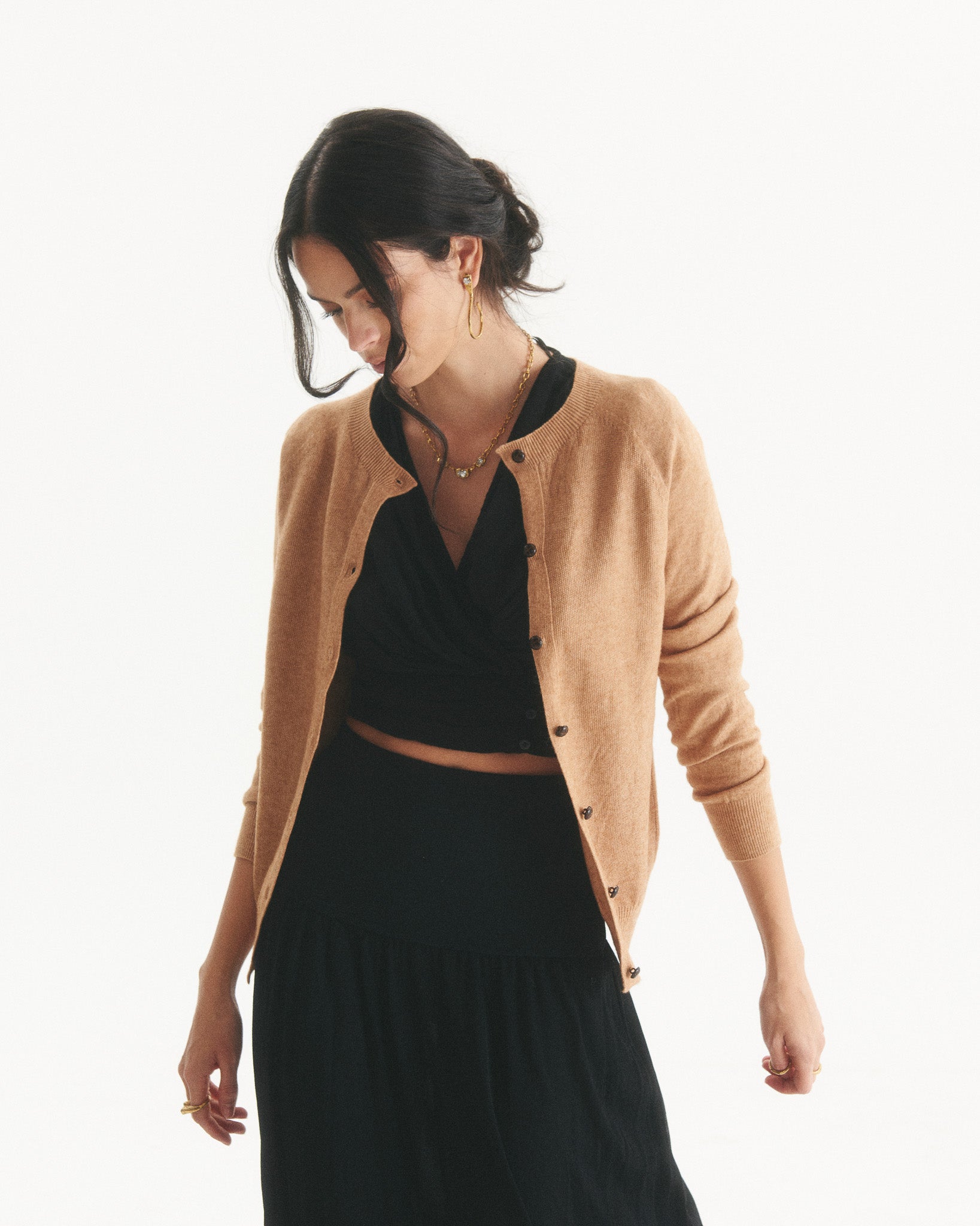 Chaleco Cashmere Lilo Camel