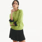 Sweater Cashmere Vilma Verde Limón