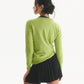 Sweater Cashmere Vilma Verde Limón