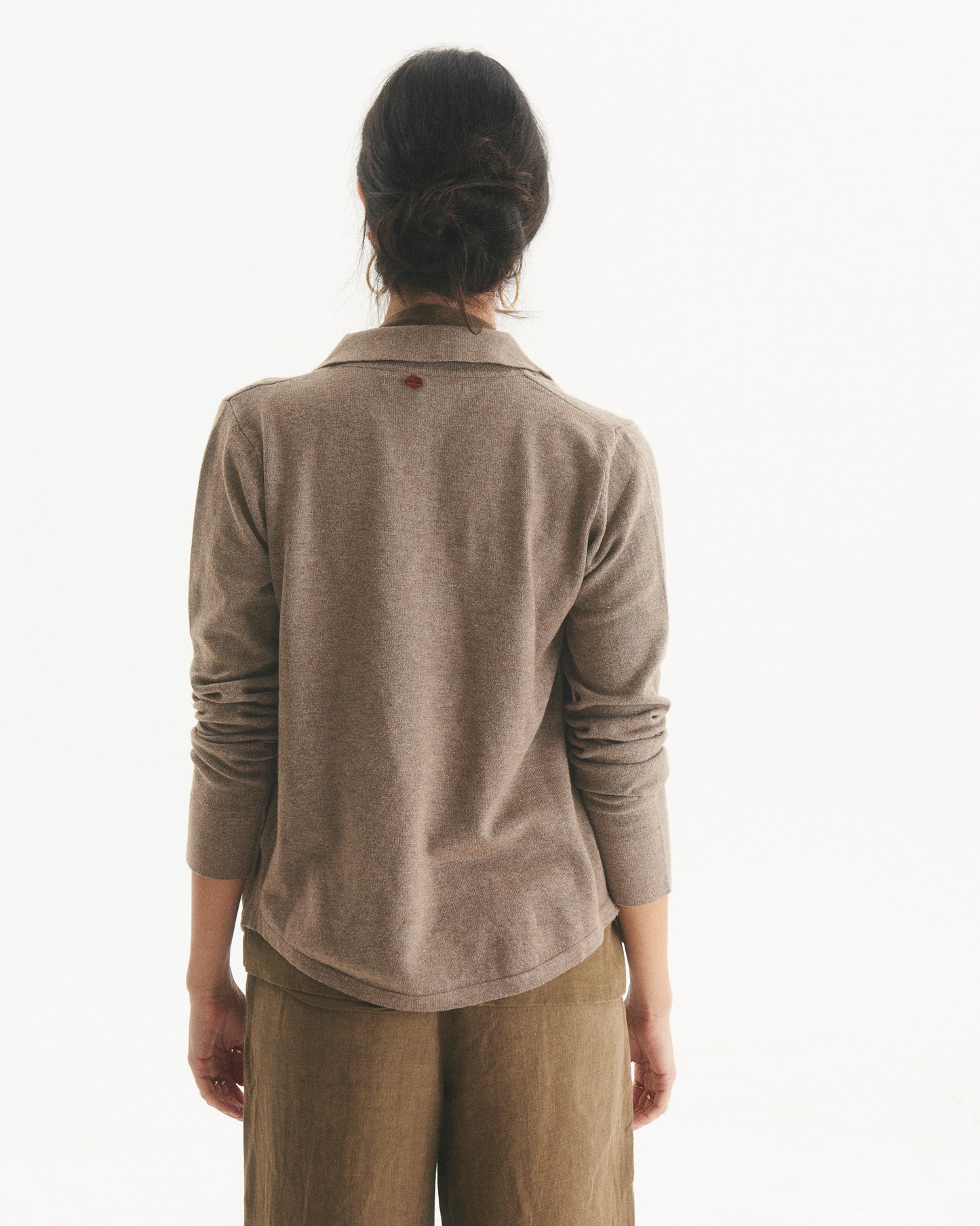 Chaleco Cashmere Signe Taupe