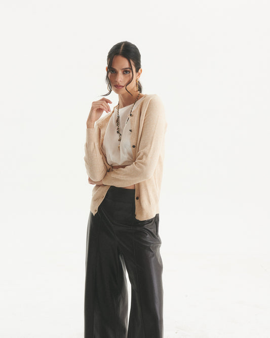 Chaleco Cashmere Lilo Beige