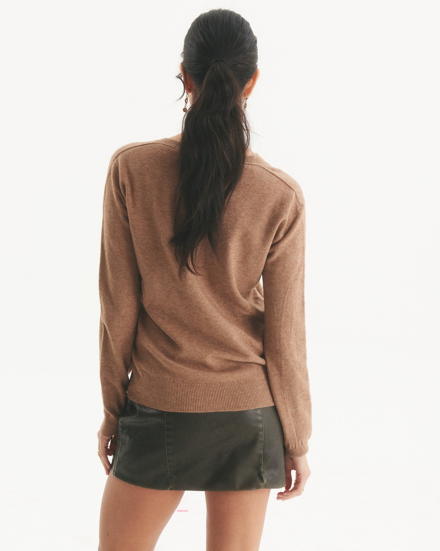 Sweater Cashmere Grete Caramelo