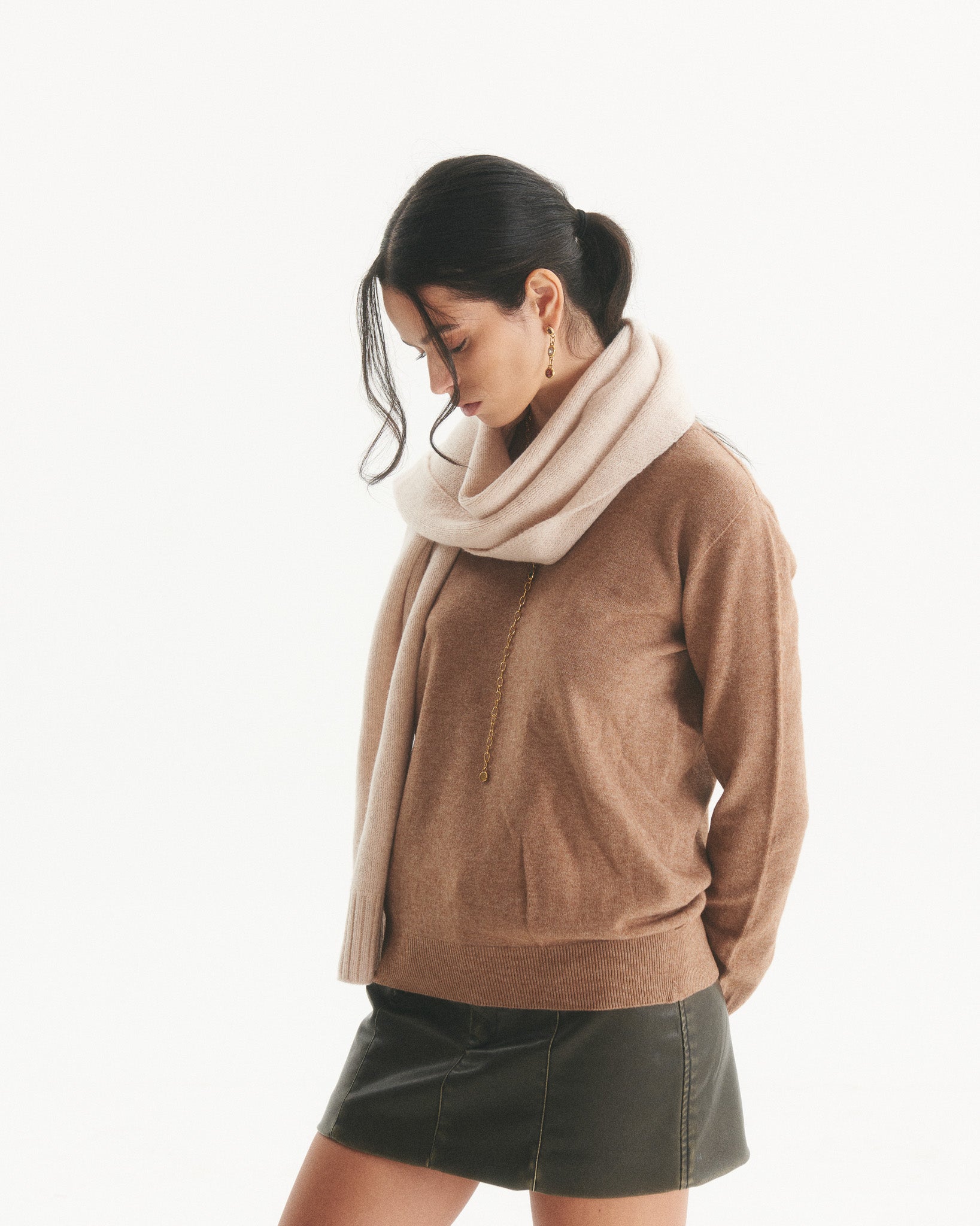 Sweater Cashmere Vilma Camel