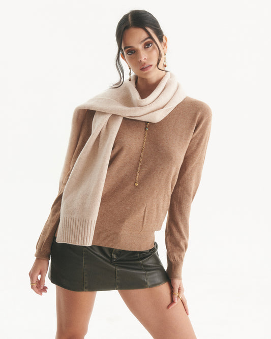 Sweater Cashmere Vilma Camel
