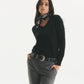 Sweater Cashmere Grete Negro