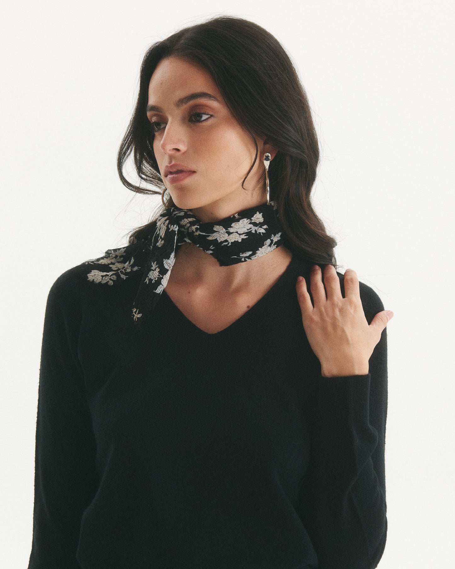 Sweater Cashmere Grete Negro