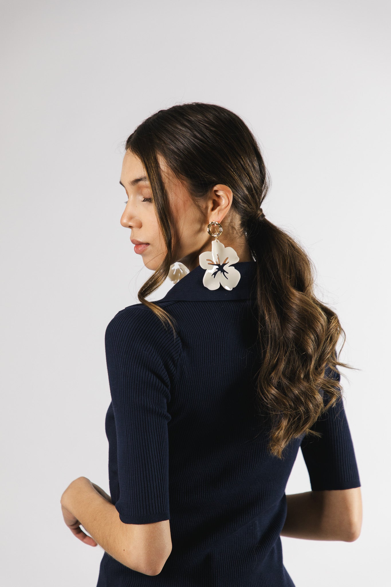 Polera Algodón Alba Azul