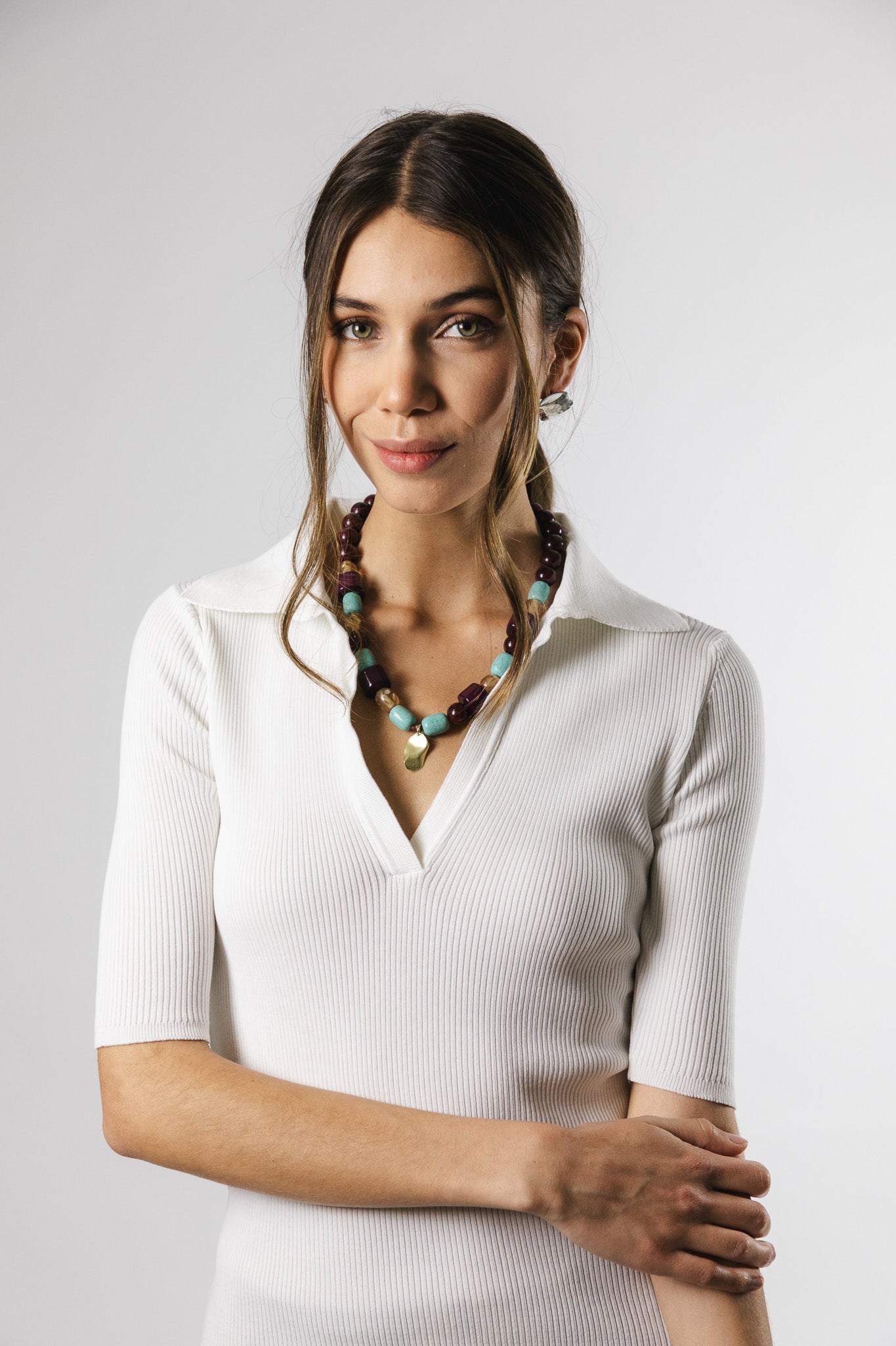 Polera Algodón Alba Blanco