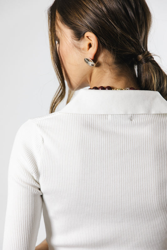 Polera Algodón Alba Blanco