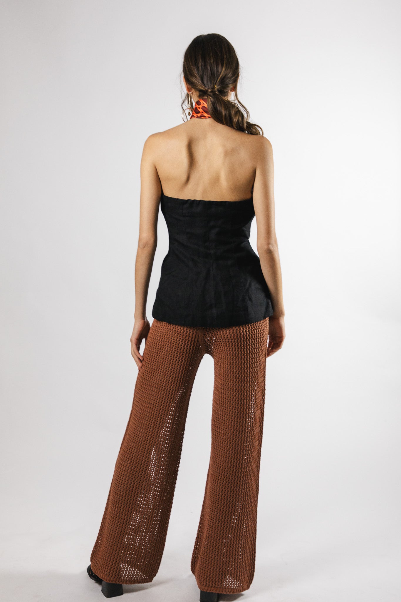 Pantalón Calado Penelope Moka