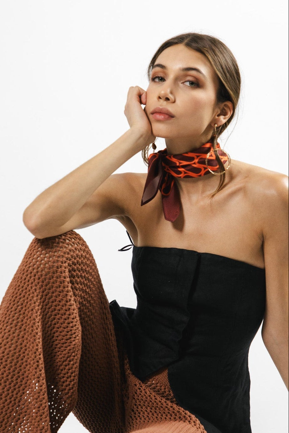 Pañuelo Libi50 Naranjo