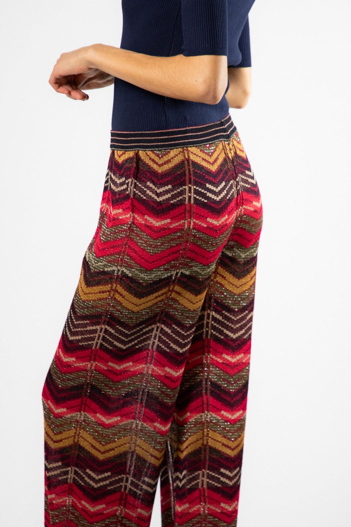 Pantalon Viscosa Adelina Multicolor