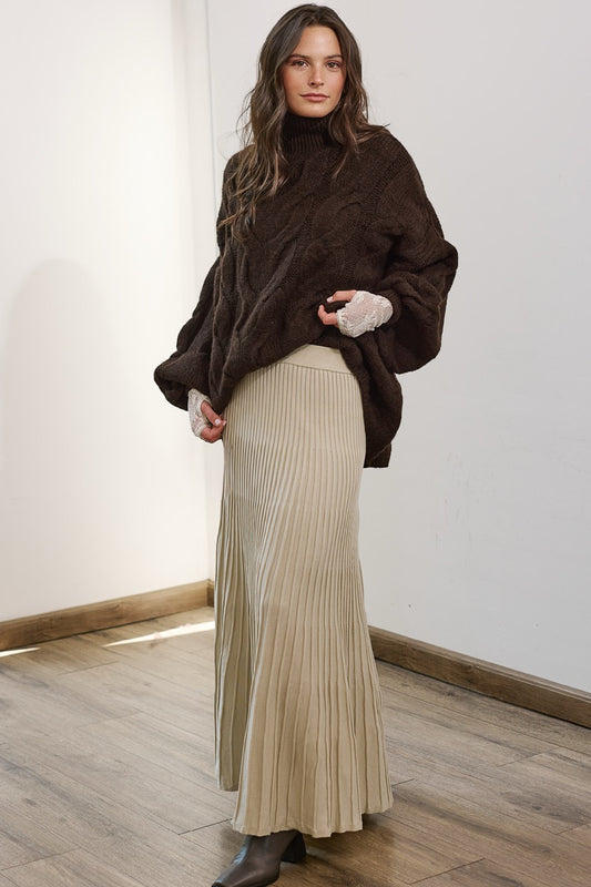 Falda larga Viscosa Antonella Arena Total Look