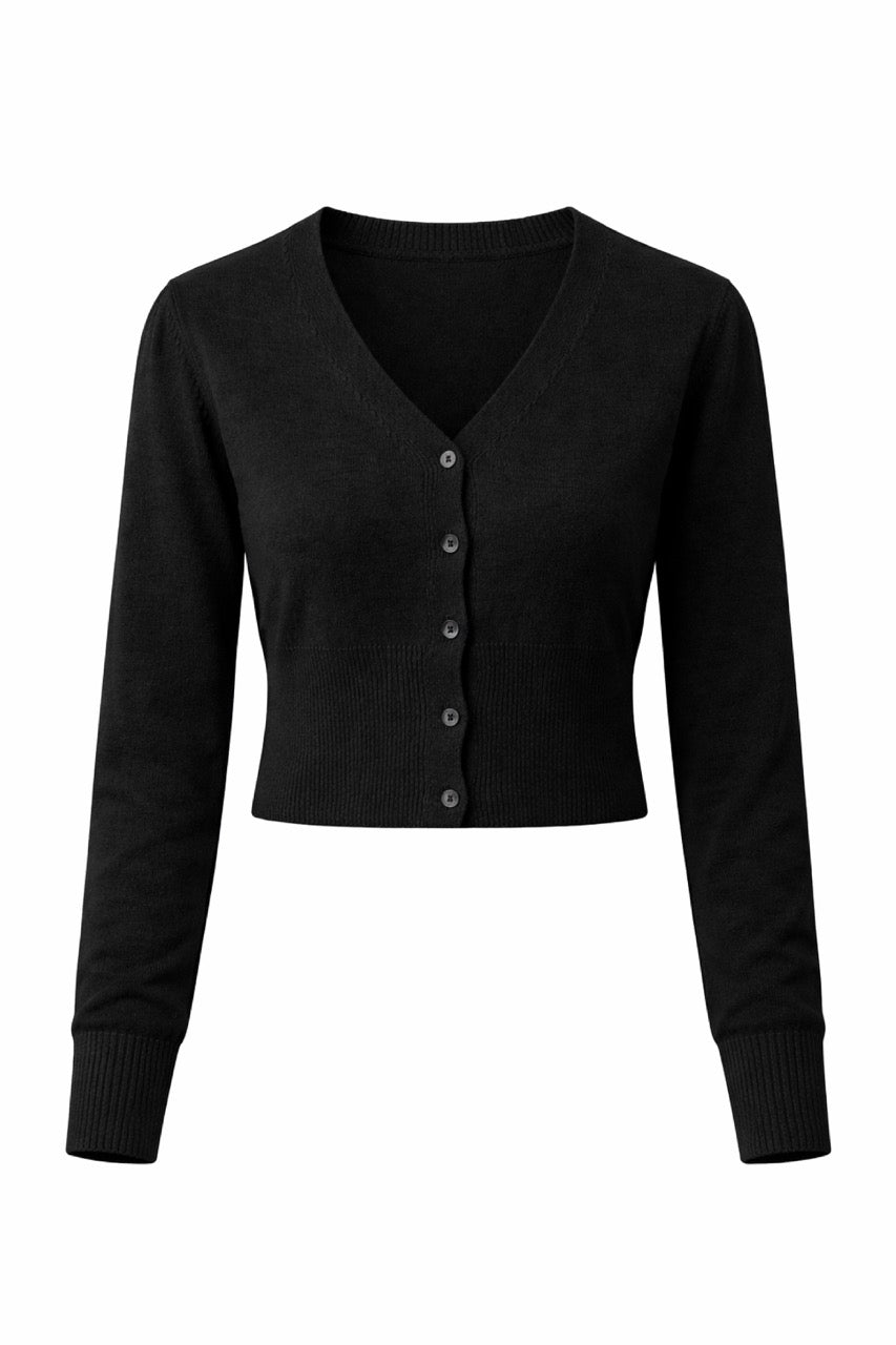 Chaleco Lana y Cashmere Aosta Negro
