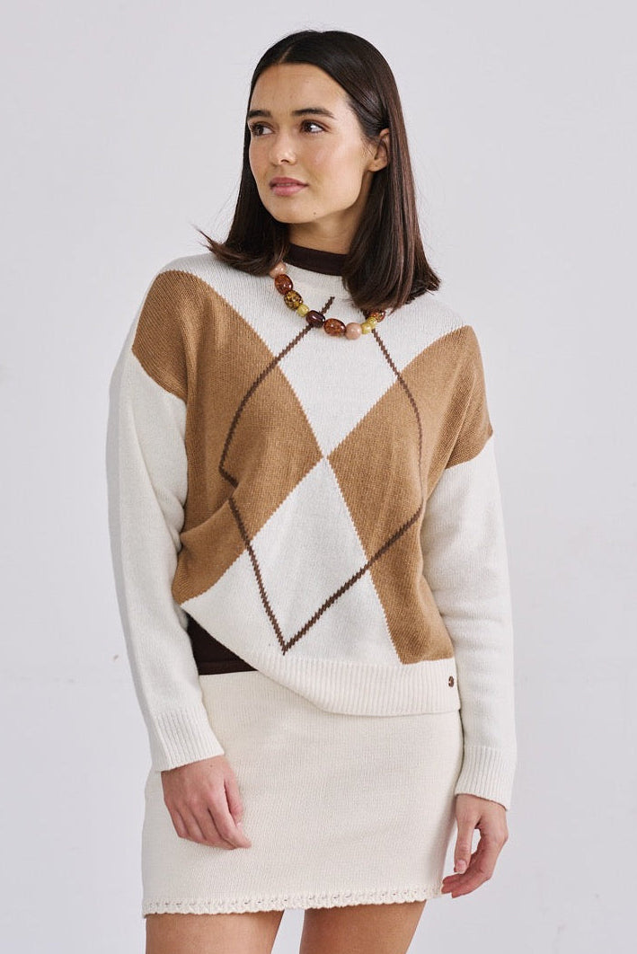 Conjunto Avola Camel/Crudo