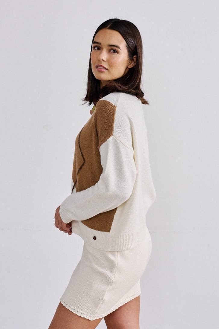 Conjunto Avola Camel/Crudo