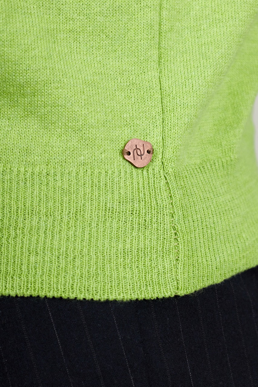 Top Algodón Brera Pistacho