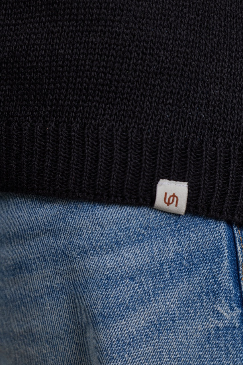 Sweater Algodón Bronte Negro