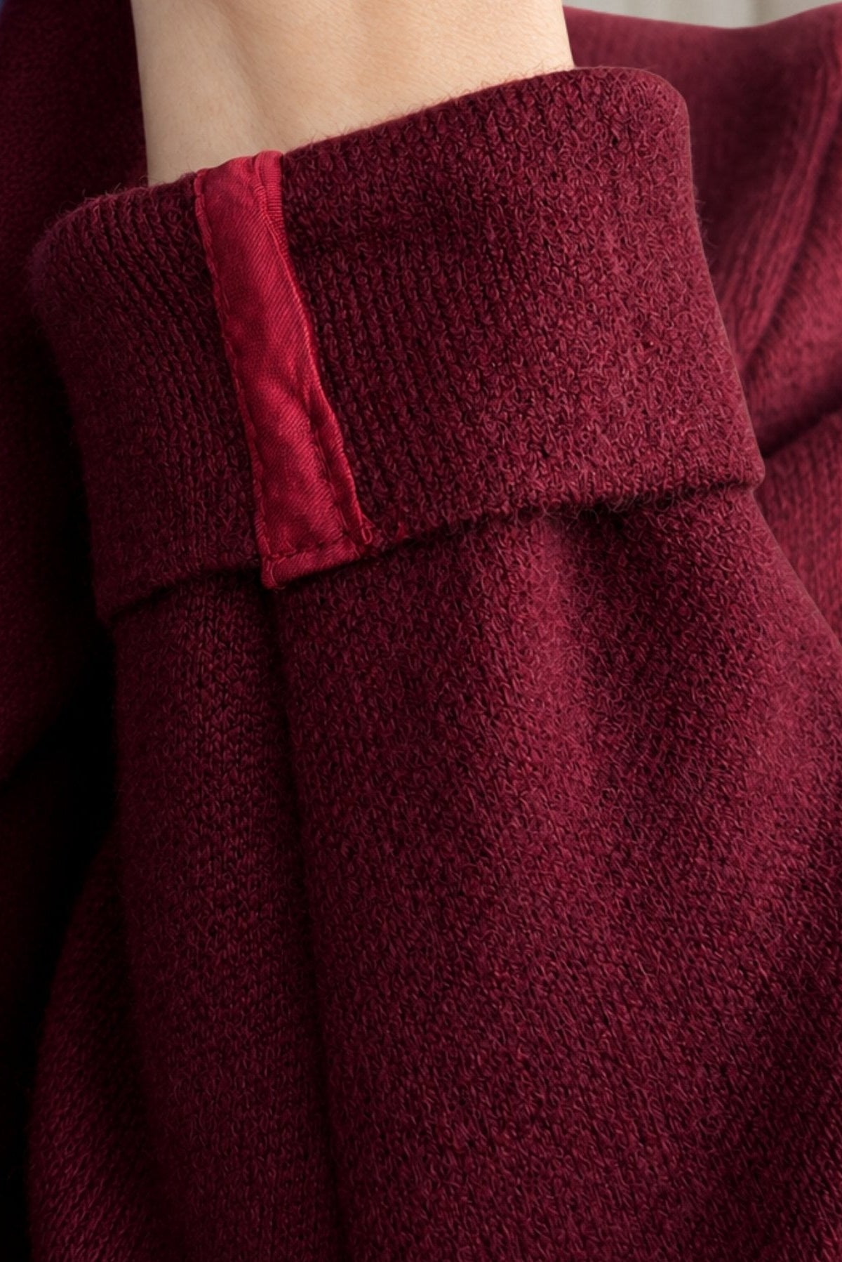 Blazer Paño Edda Burdeo