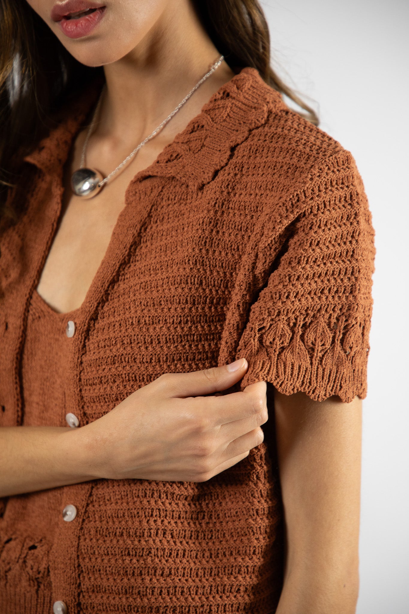 Chaleco Algodón Brunella Camel