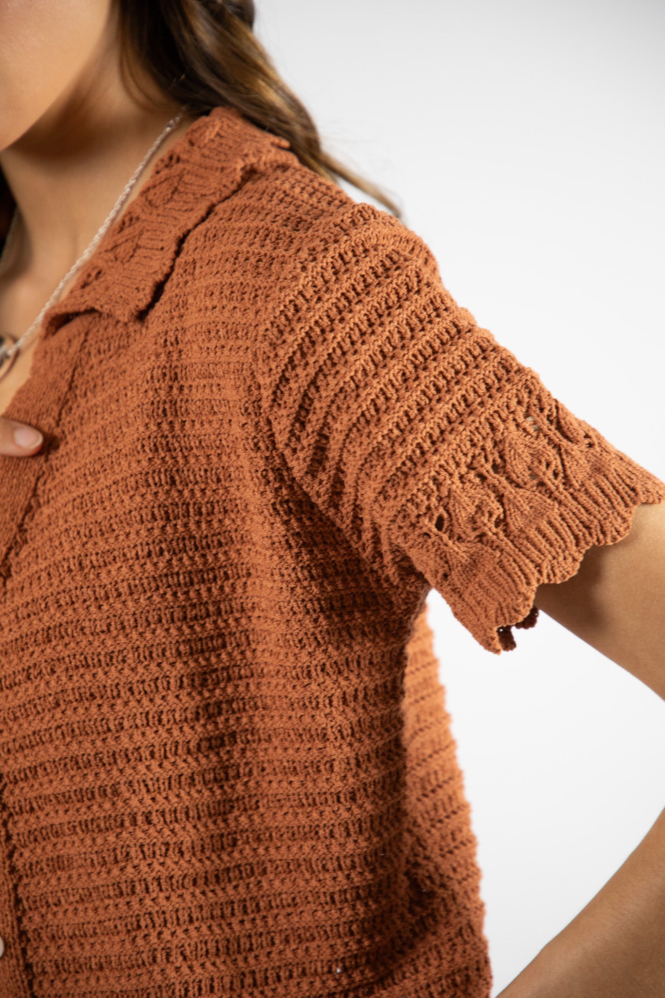 Chaleco Algodón Brunella Camel