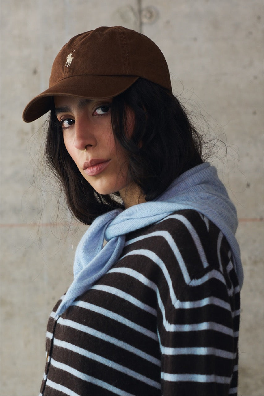 Capa Blend Lana y Cashmere Liva Crudo Vista Frontal