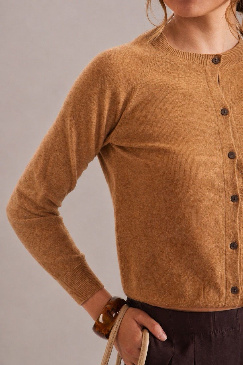 Chaleco Lana Lilo Camel