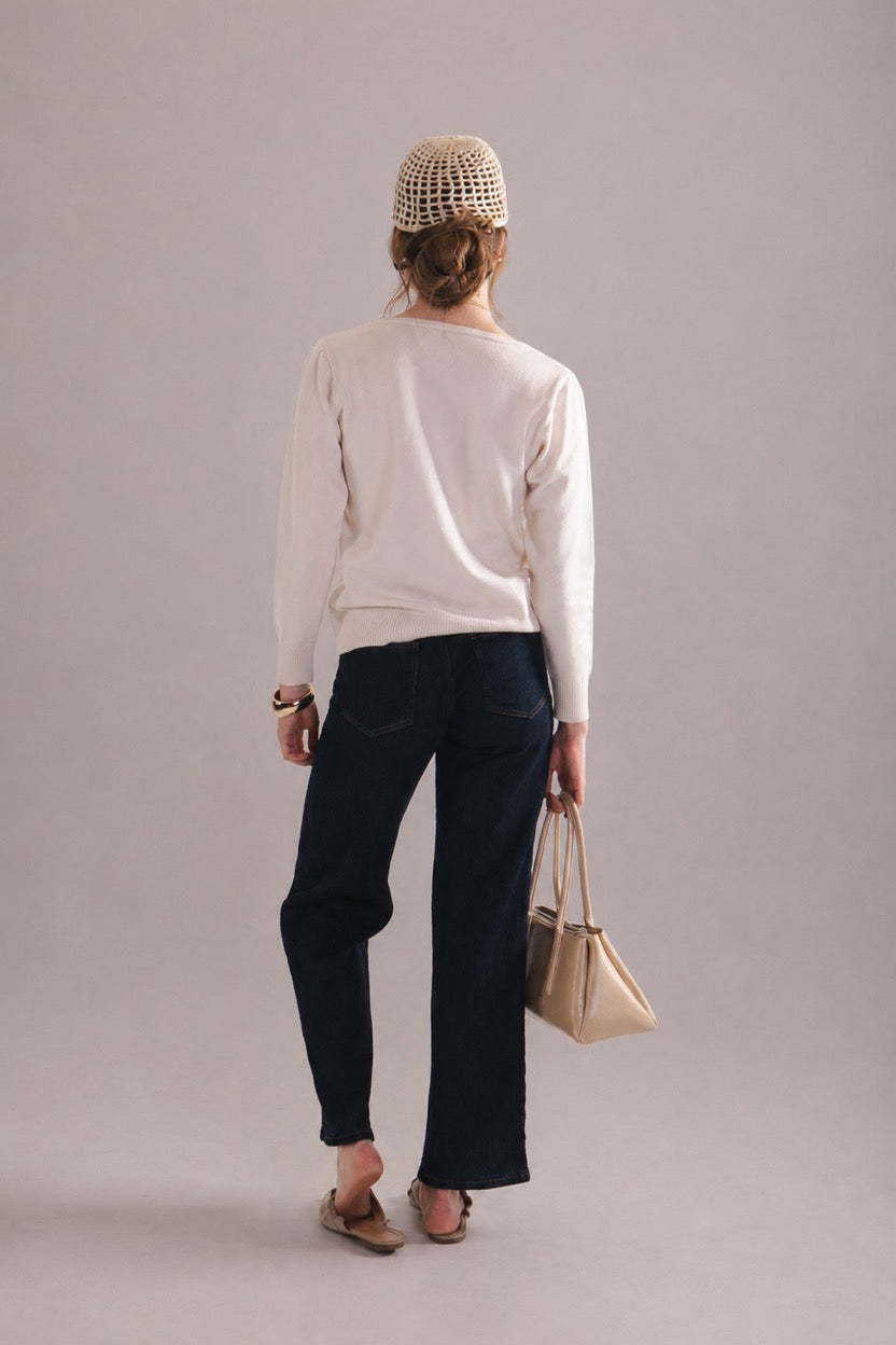 Sweater Lana Guadalupe Crudo