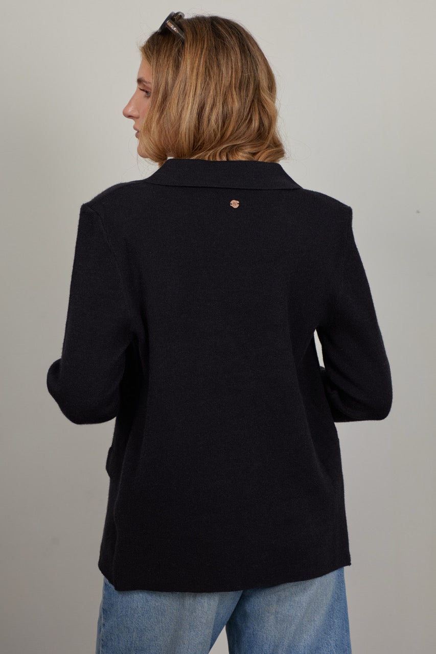 Blazer Paño Edda Negro
