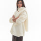 Set Sweater Bufanda Lana Fleur Crudo