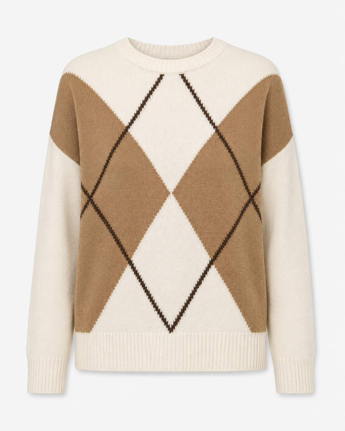 Foto fantasma Sweater Avola Camel/Crudo