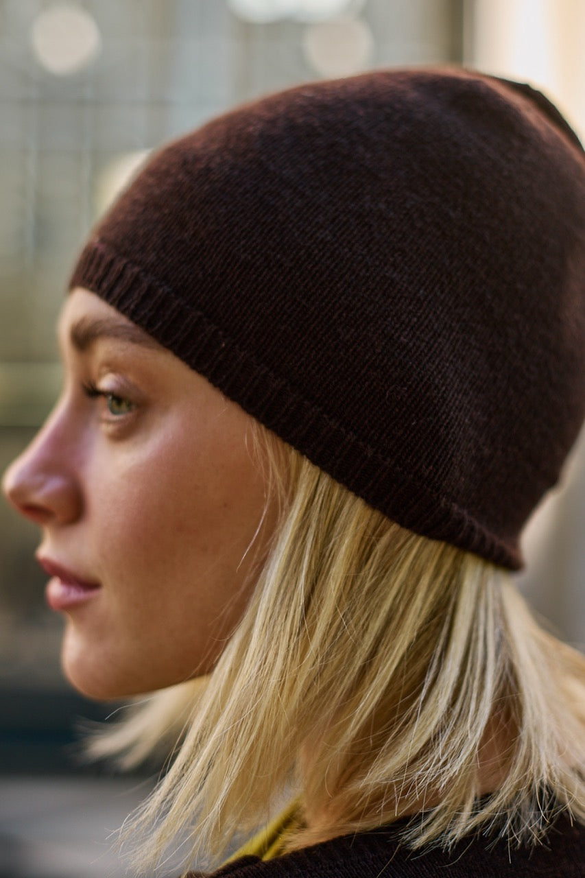 Gorro Lana y Cashmere Parma Café