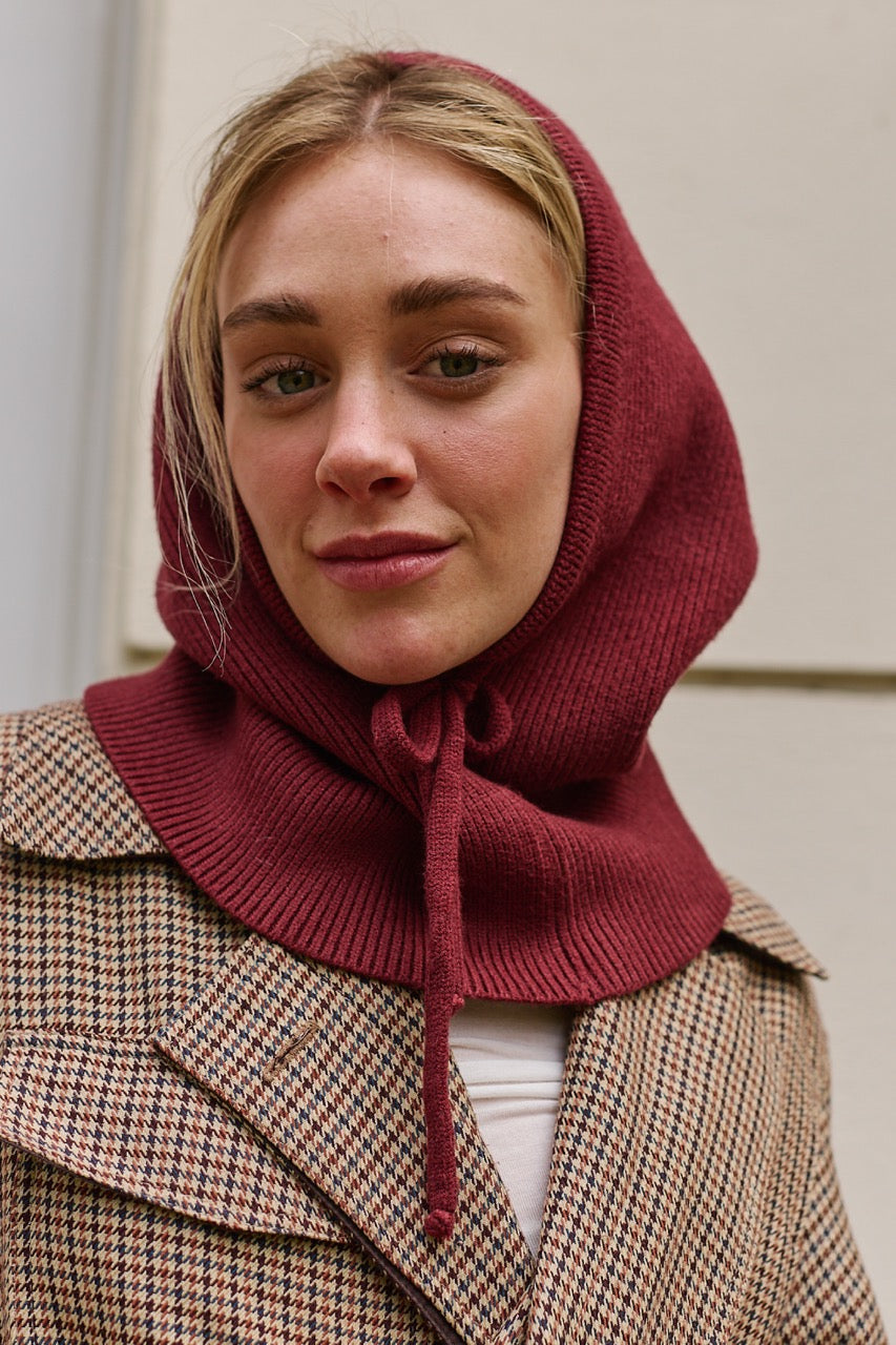 Gorro Viscosa Milán Burdeo