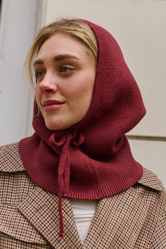 Gorro Viscosa Milán Burdeo