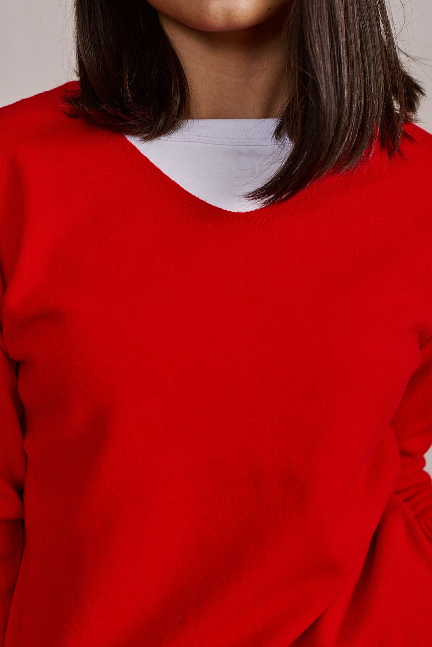 Sweater Lana Grete Rojo