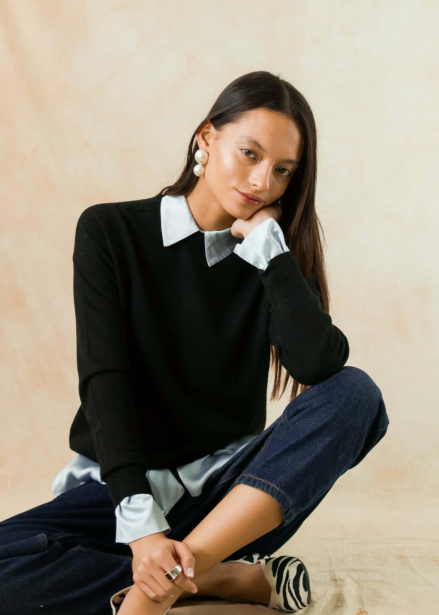 Sweater Cashmere Vilma Negro