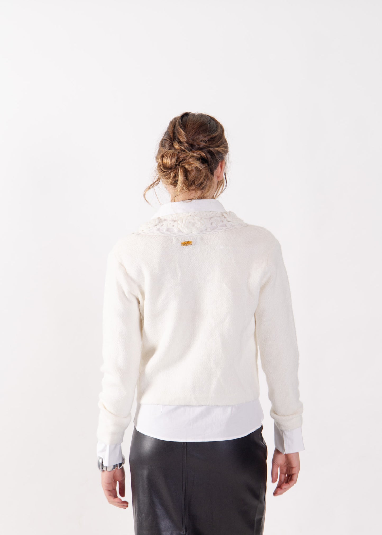 Chaleco Mohair Liva Blanco