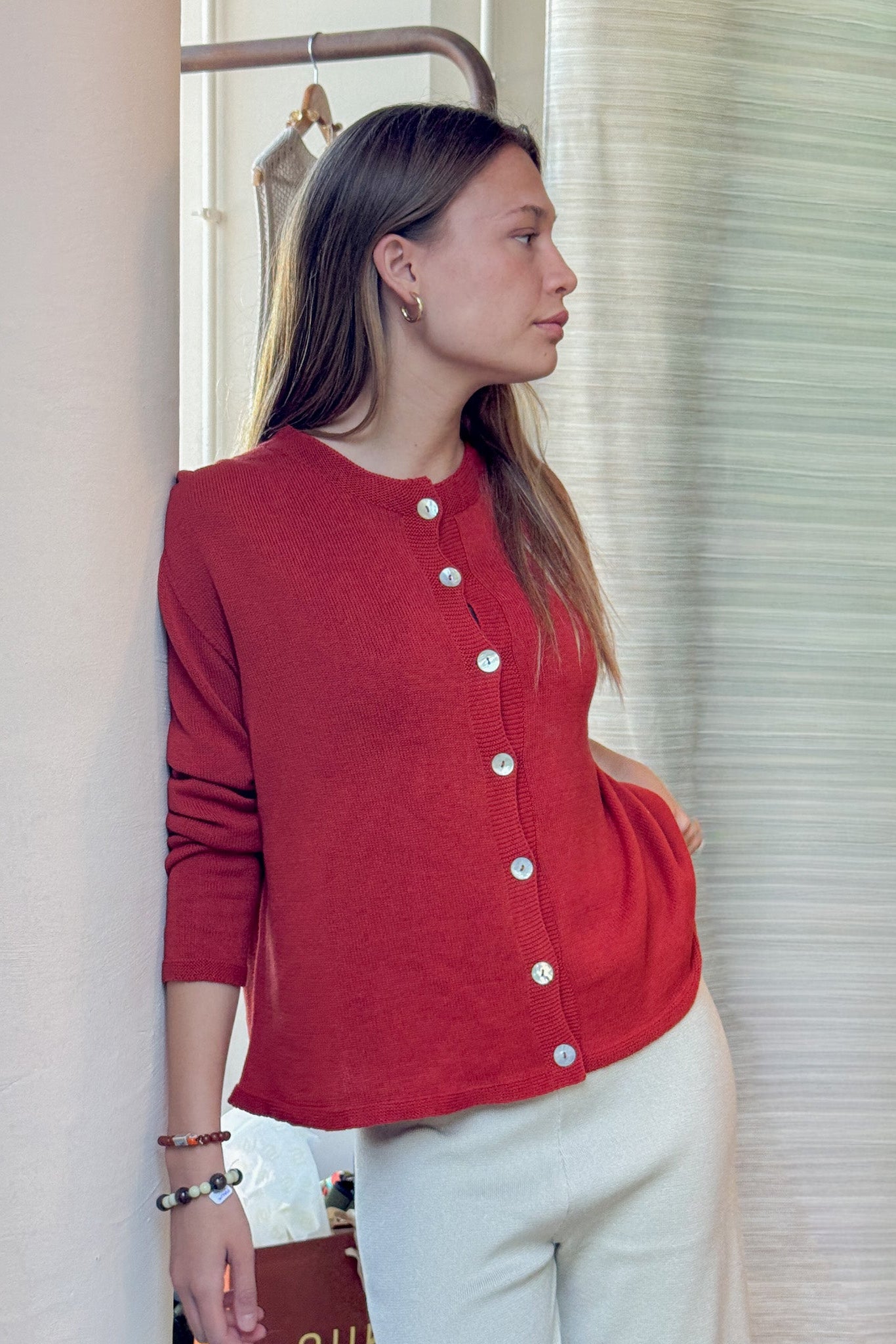 Chaleco Algodón Sienna Terracota