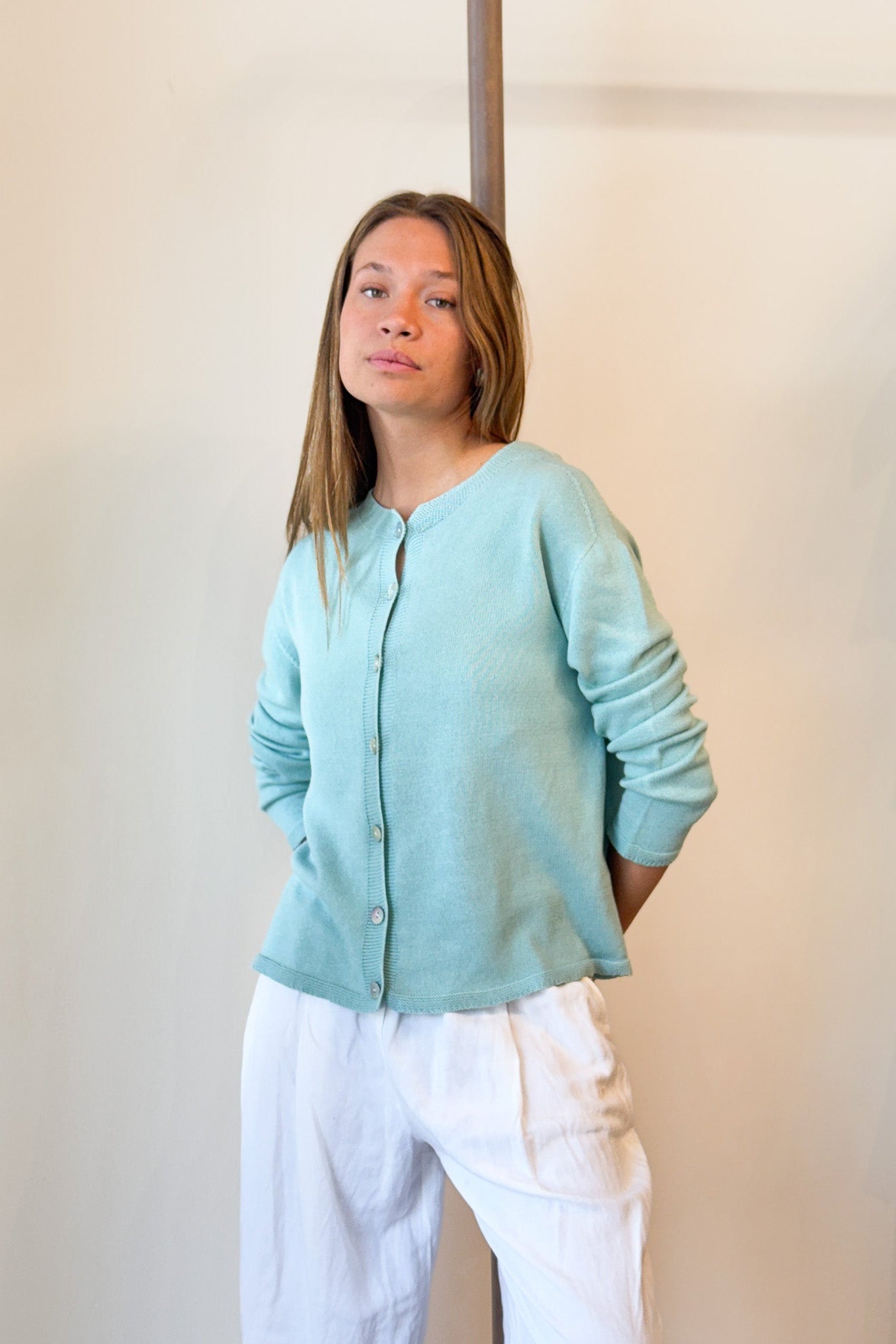 Chaleco Algodón Sienna Menta