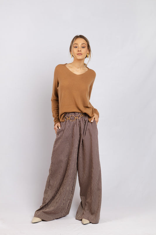 Sweater Lana Fina Leonora Moka
