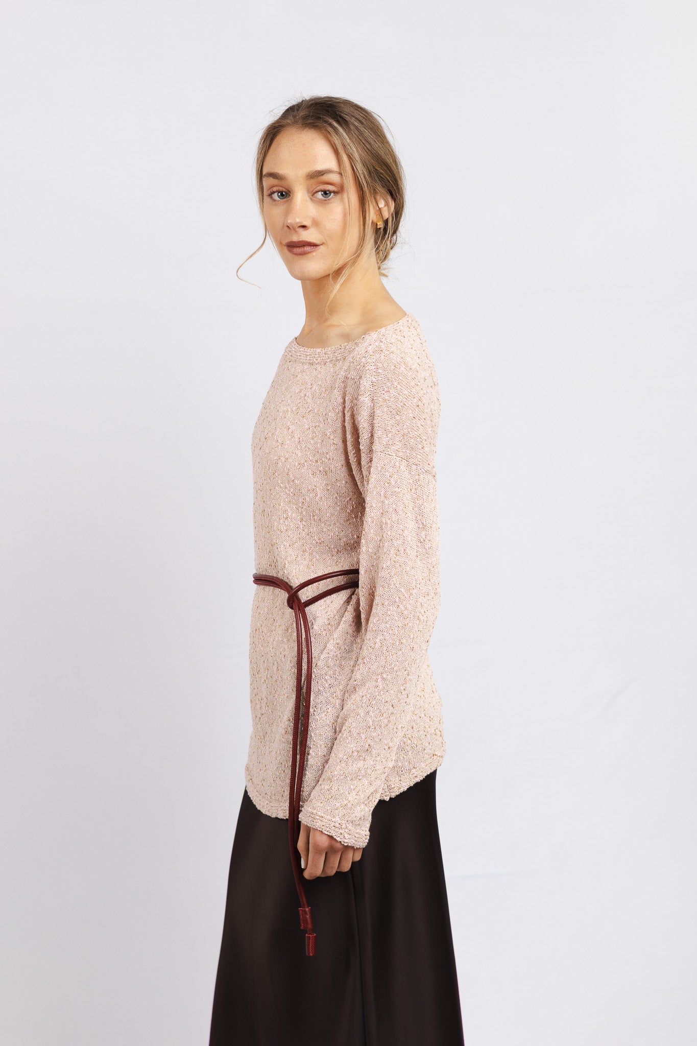 Sweater Algodón Olivia Rosado