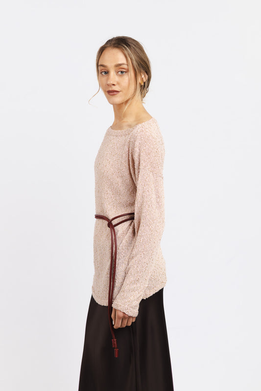 Sweater Algodón Olivia Rosado