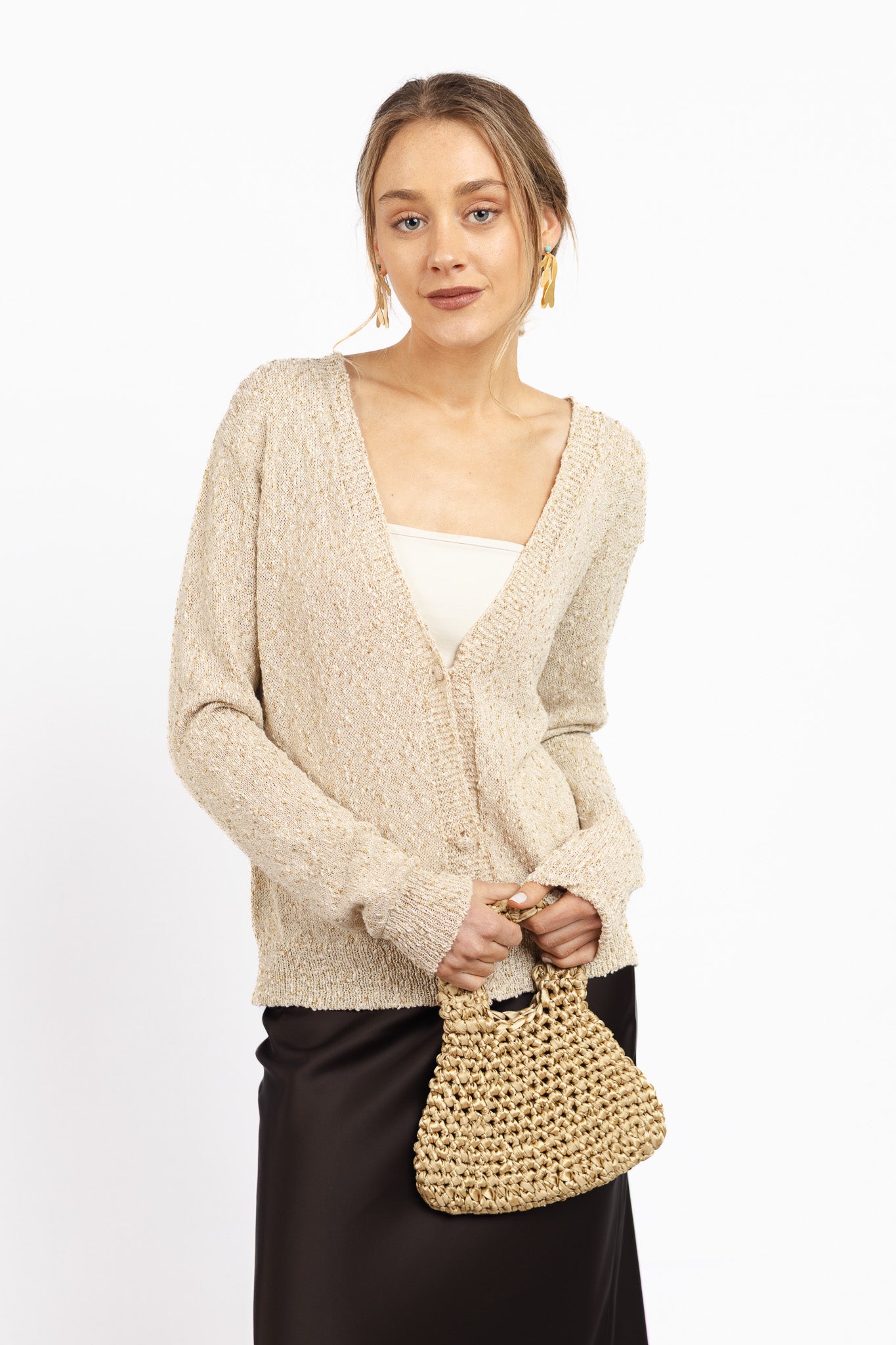 Chaleco Algodón Cher Beige