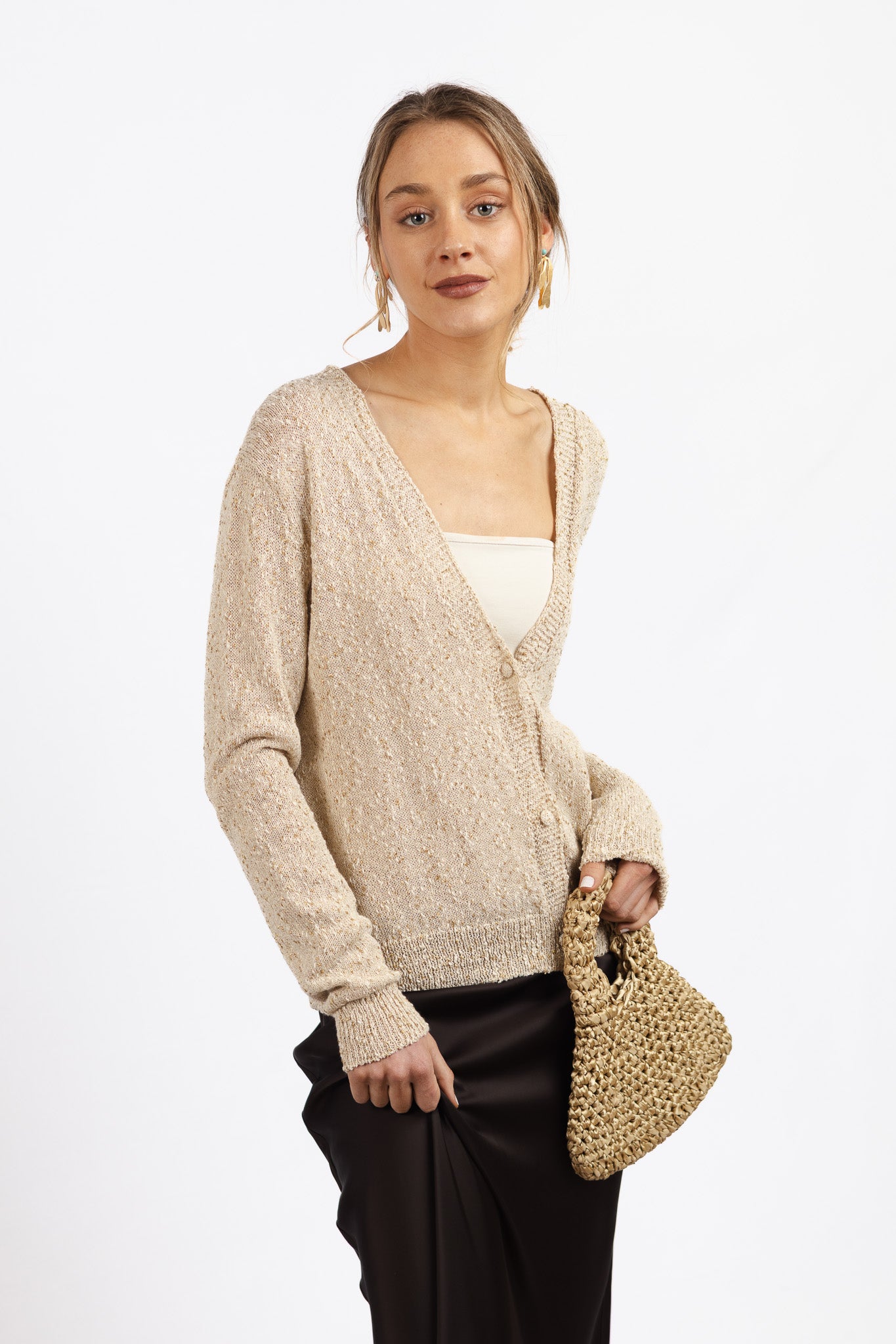 Chaleco Algodón Cher Beige